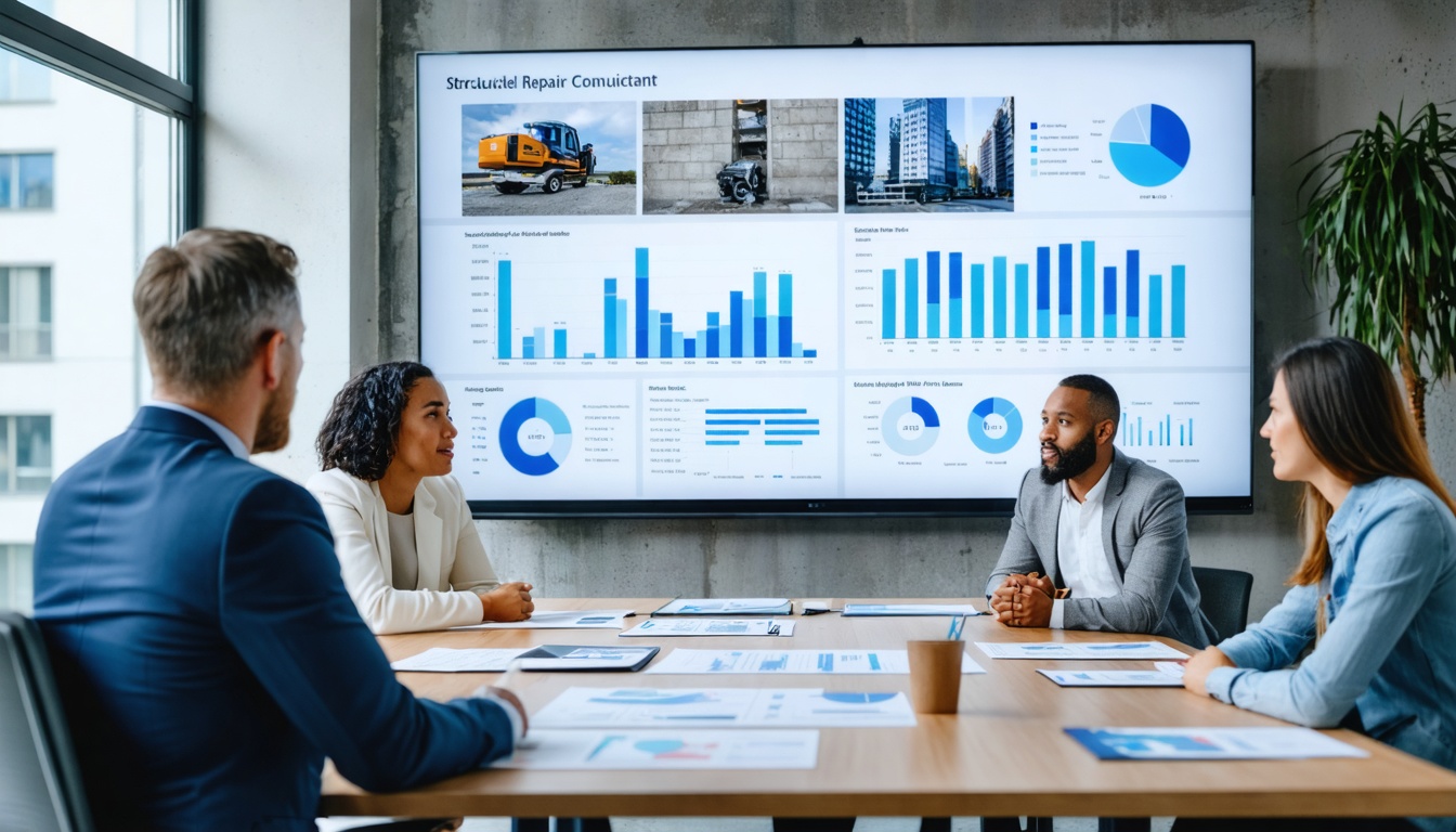 Betonexpert presenteert hersteladvies en begroting aan gebouwbeheerder