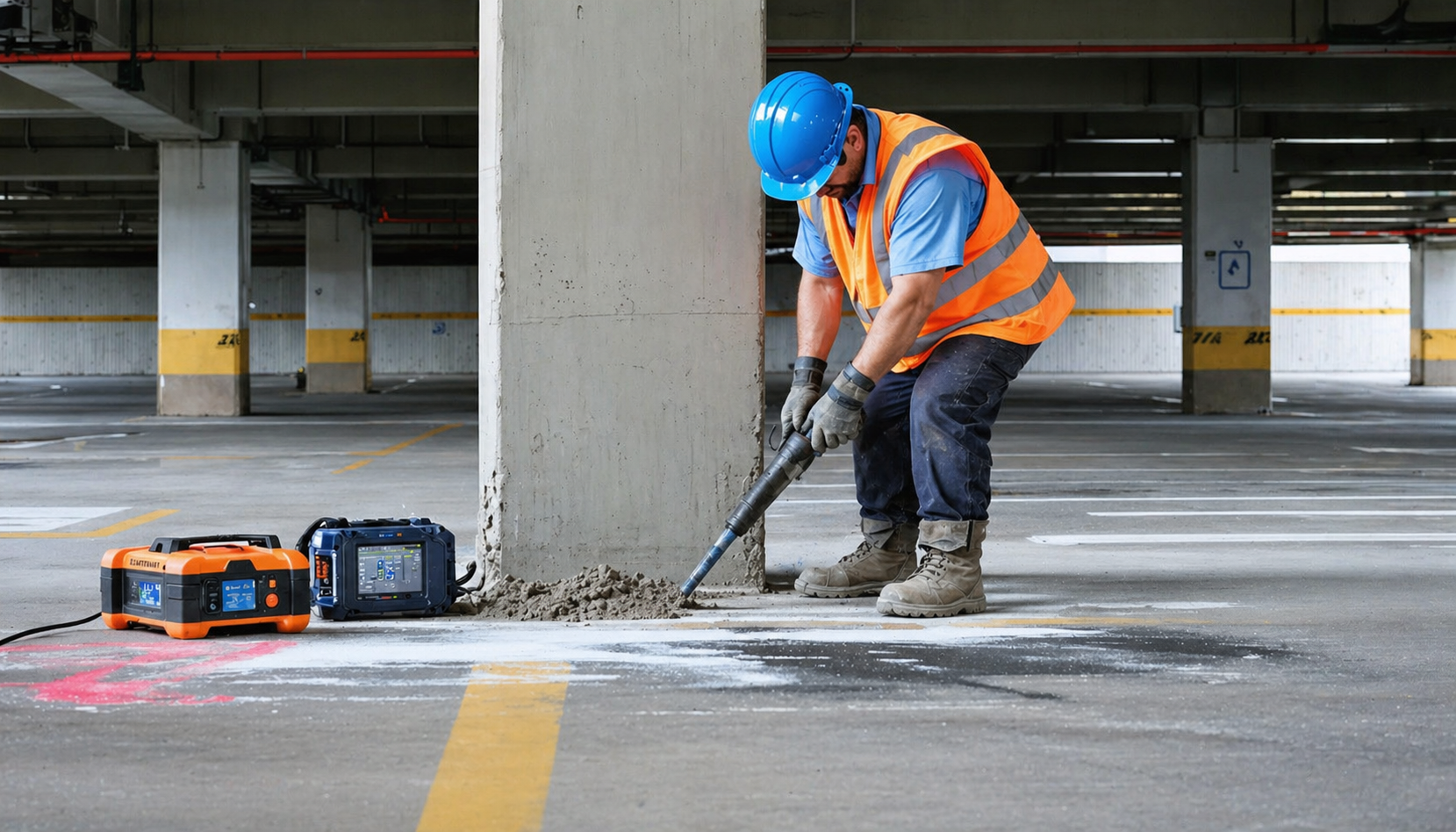 Dienst betonschade inspectie onderzoek